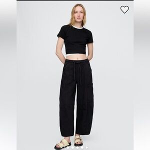 GAP NWT Black Mid Rise UltraSoft Easy Horseshoe Jeans